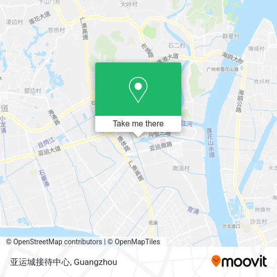 亚运城接待中心 map