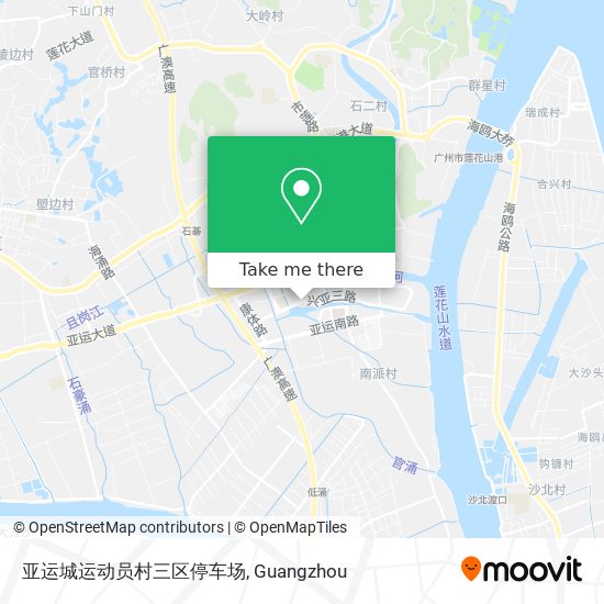 亚运城运动员村三区停车场 map