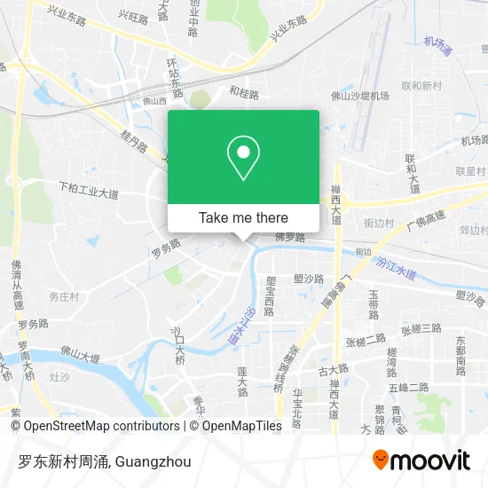 罗东新村周涌 map