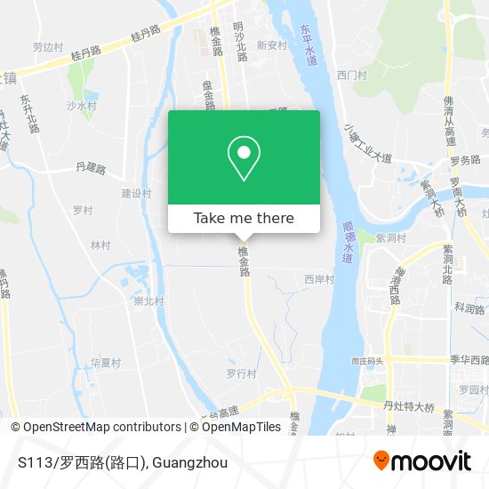 S113/罗西路(路口) map