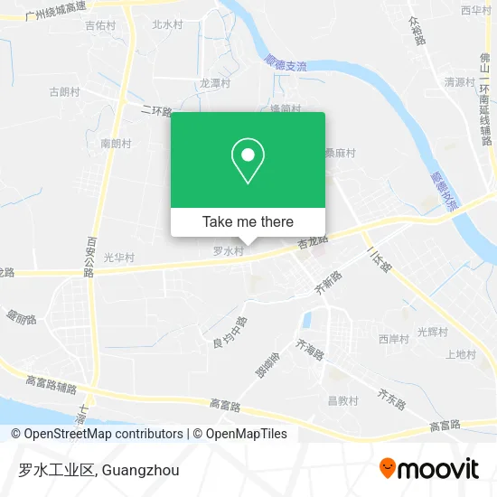 罗水工业区 map