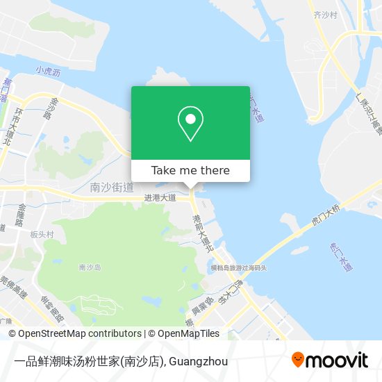 一品鲜潮味汤粉世家(南沙店) map