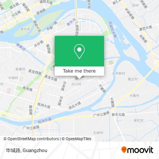 华城路 map