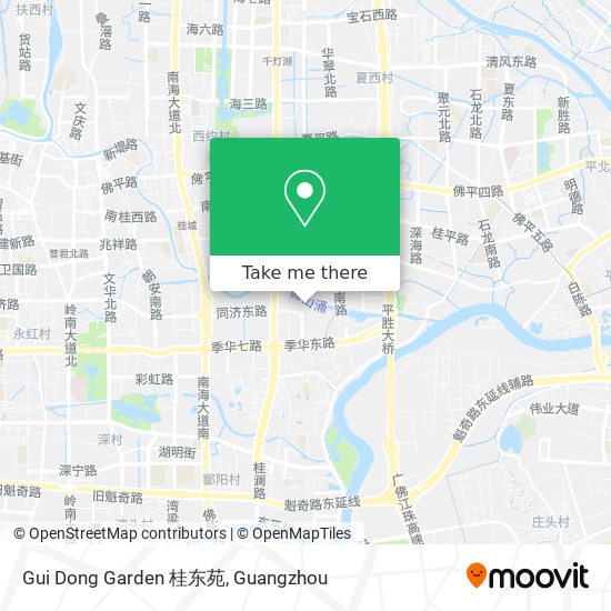 Gui Dong Garden 桂东苑 map