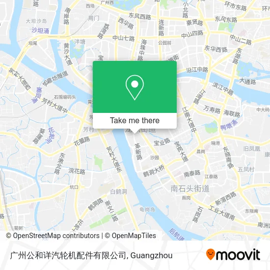 广州公和详汽轮机配件有限公司 map