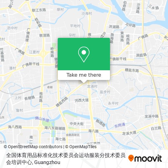 全国体育用品标准化技术委员会运动服装分技术委员会培训中心 map
