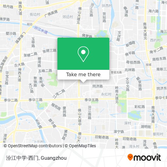 汾江中学-西门 map