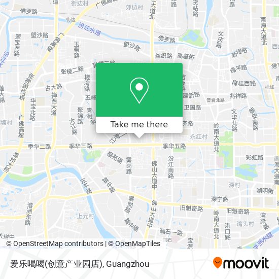 爱乐喝喝(创意产业园店) map