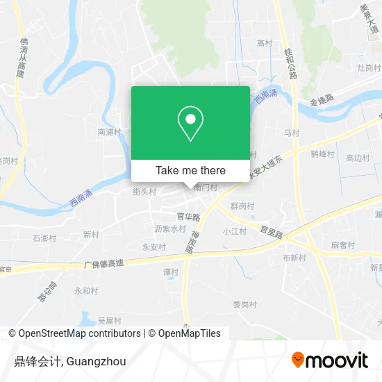 鼎锋会计 map