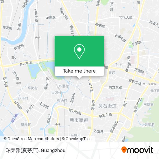 珀菜雅(夏茅店) map