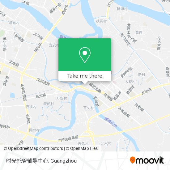 时光托管辅导中心 map