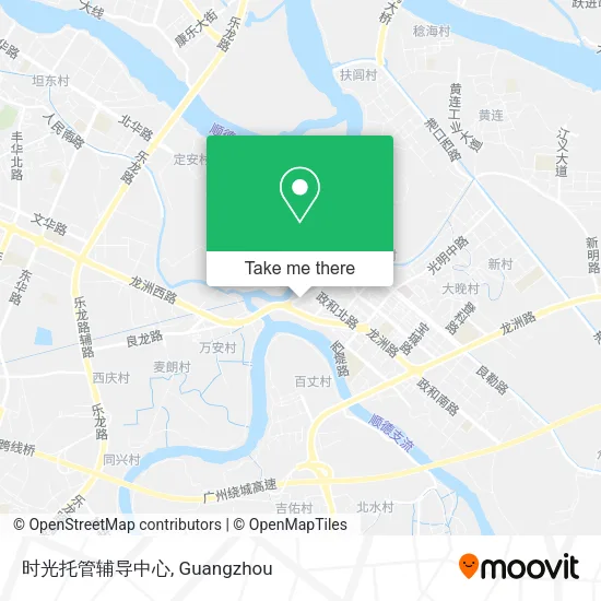 时光托管辅导中心 map