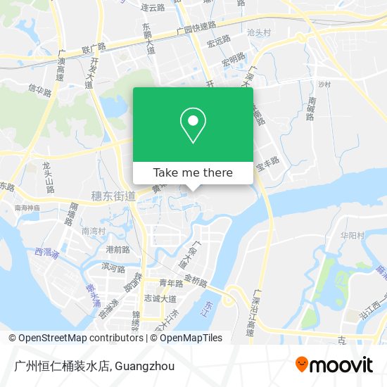 广州恒仁桶装水店 map