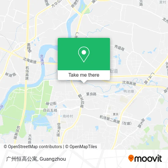 广州恒高公寓 map