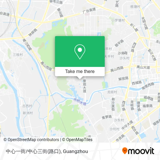 中心一街/中心三街(路口) map