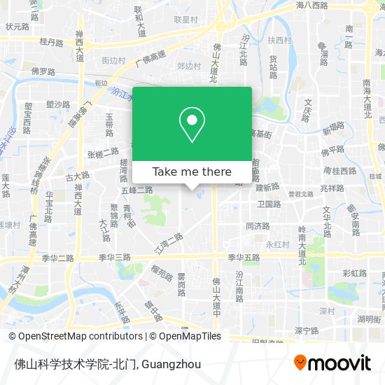 佛山科学技术学院-北门 map