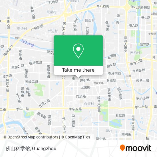 佛山科学馆 map