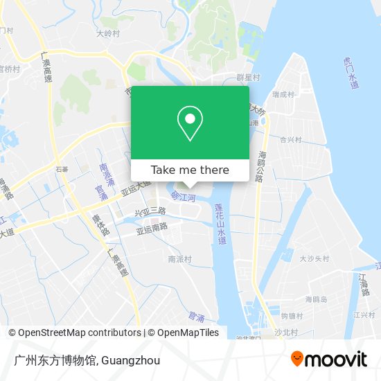 广州东方博物馆 map
