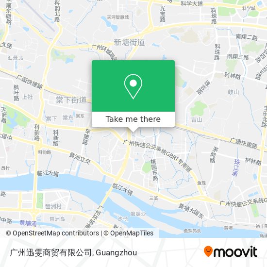 广州迅雯商贸有限公司 map