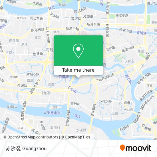 赤沙滘 map