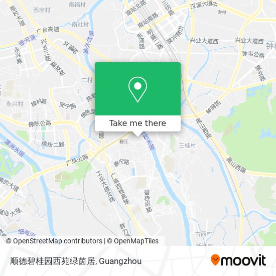 顺德碧桂园西苑绿茵居 map