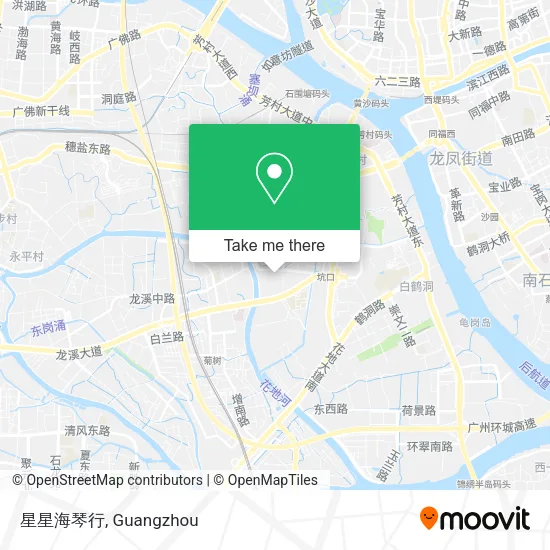 星星海琴行 map