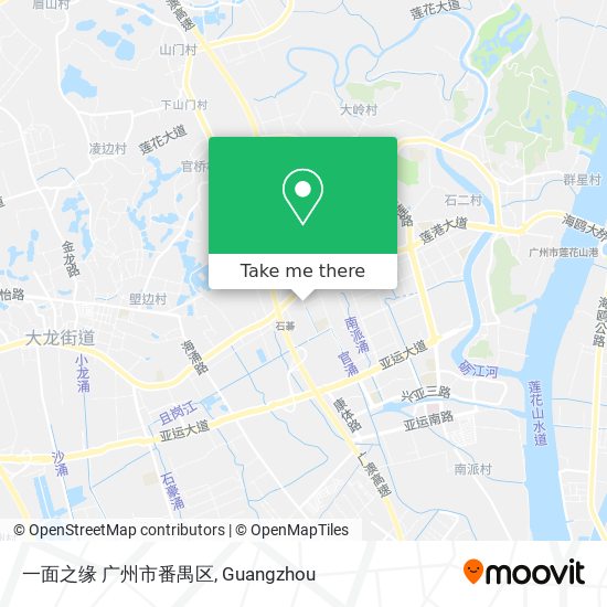一面之缘 广州市番禺区 map