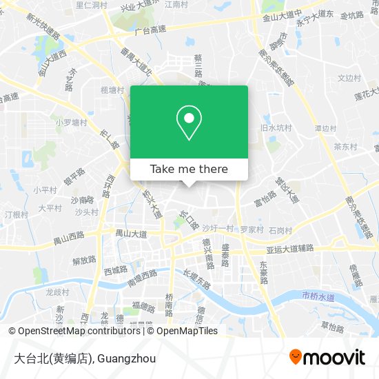 大台北(黄编店) map