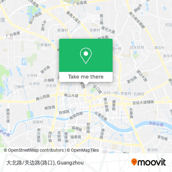 大北路/关边路(路口) map