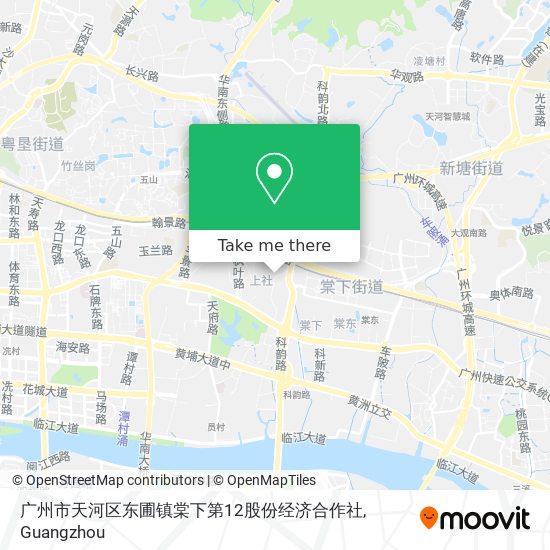 广州市天河区东圃镇棠下第12股份经济合作社 map