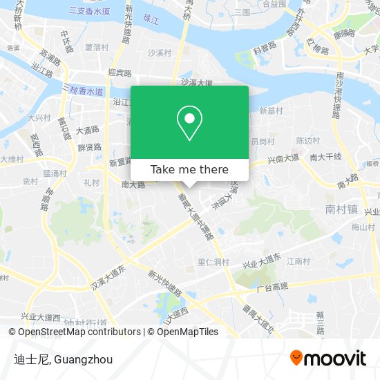 迪士尼 map