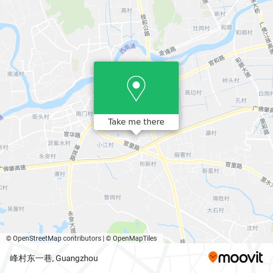 峰村东一巷 map