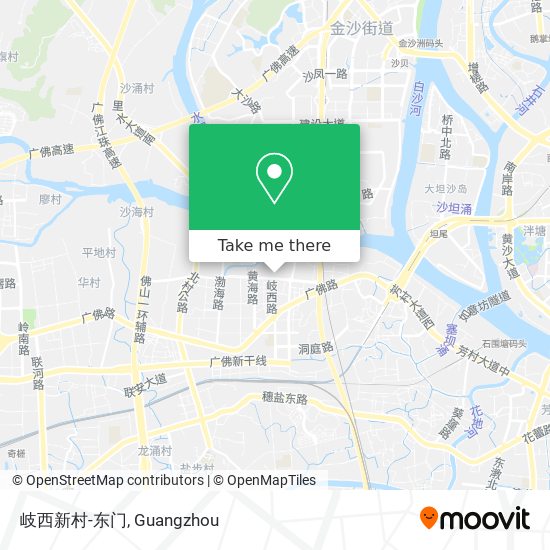 岐西新村-东门 map