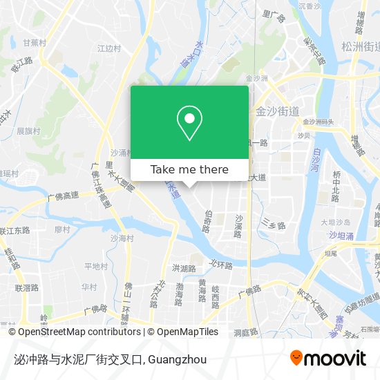 泌冲路与水泥厂街交叉口 map