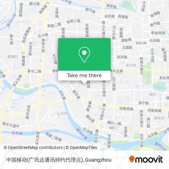中国移动(广讯达通讯特约代理点) map