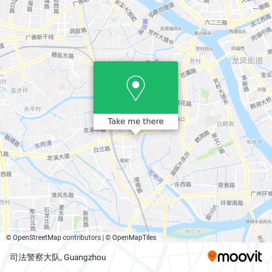 司法警察大队 map