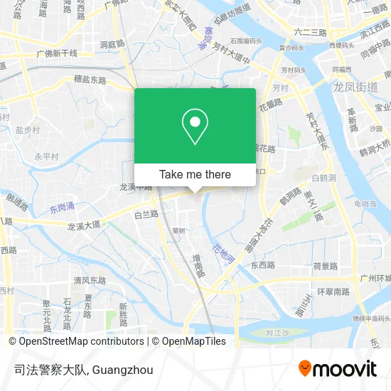 司法警察大队 map