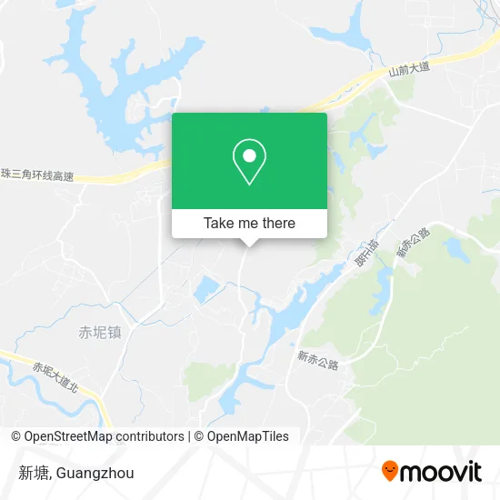 新塘 map