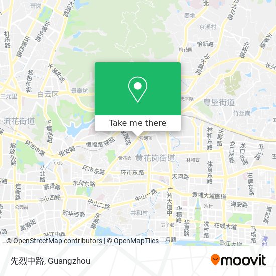 先烈中路 map