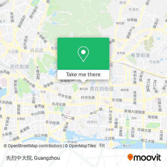 先烈中大院 map