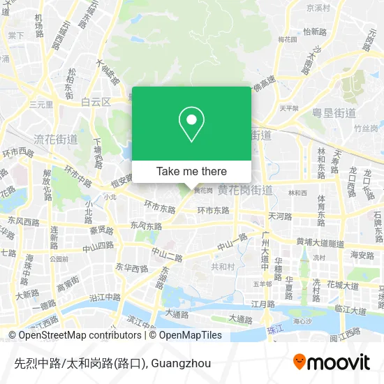 先烈中路/太和岗路(路口) map