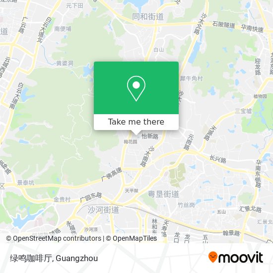 绿鸣咖啡厅 map