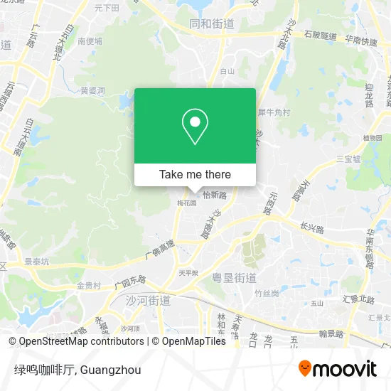 绿鸣咖啡厅 map