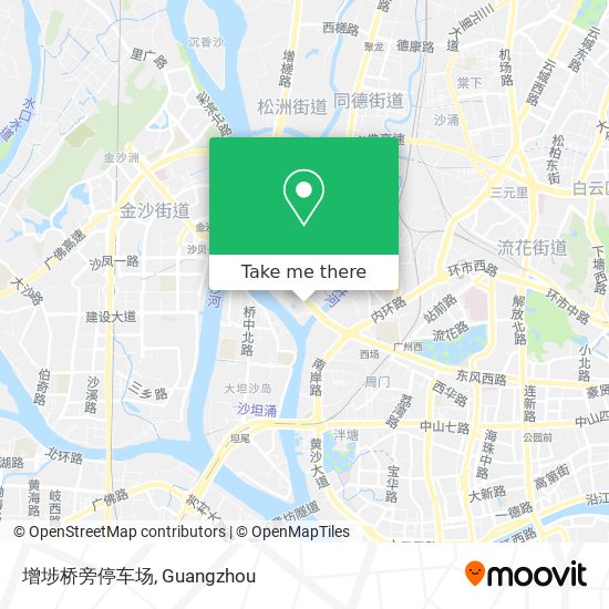增埗桥旁停车场 map
