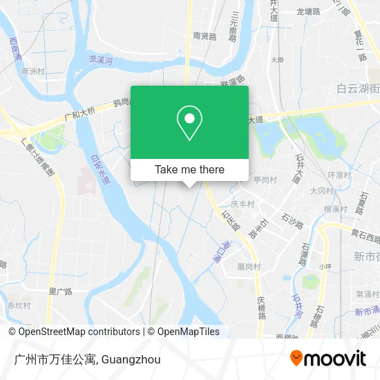 广州市万佳公寓 map
