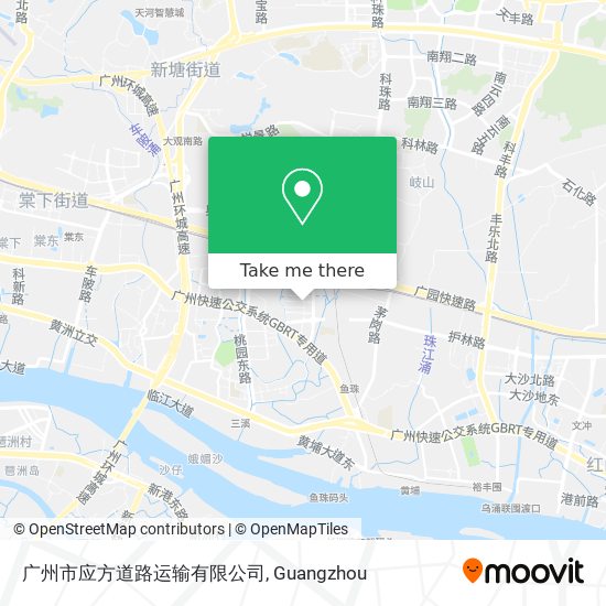 广州市应方道路运输有限公司 map