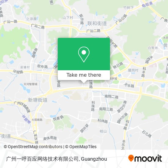 广州一呼百应网络技术有限公司 map