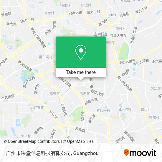 广州未课堂信息科技有限公司 map