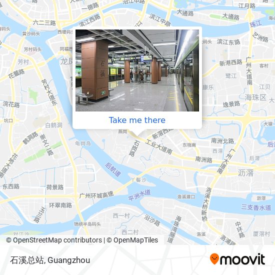 石溪总站 map