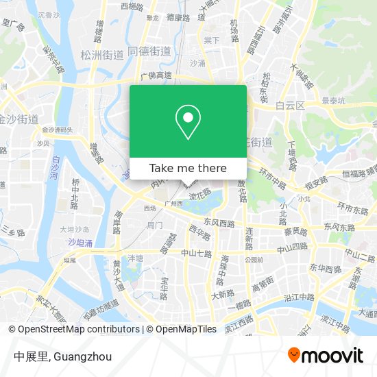 中展里 map